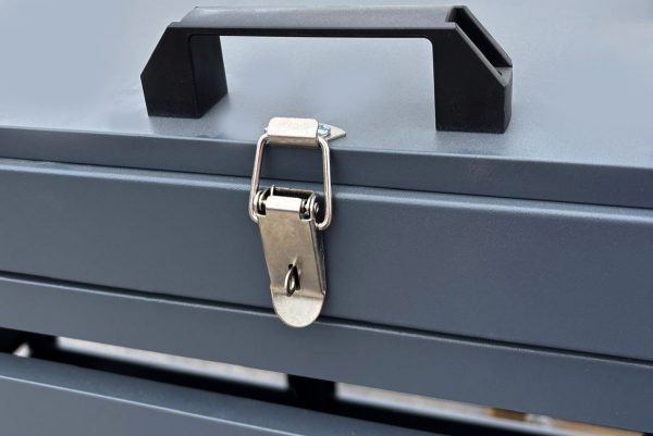 Wheelie Bin Steel Storage Shed (2 Bin Storage Unit) - Image 4
